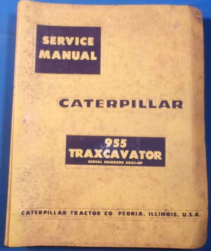 Cat caterpillar 955 - cat,